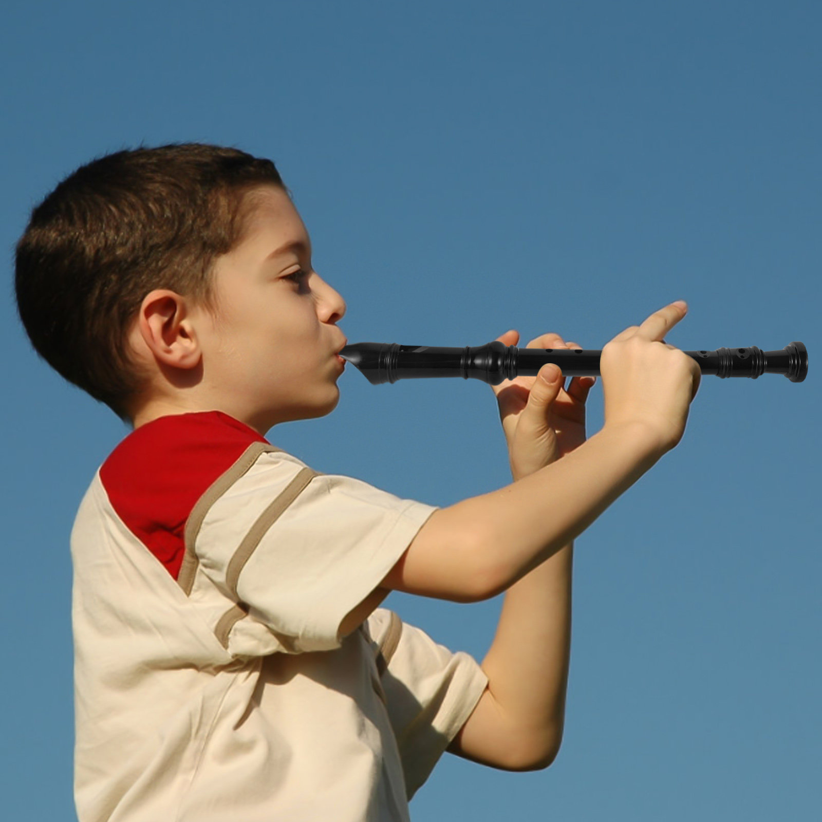 Soprano Recorder Plastic - Flauta de registro soprano de 8