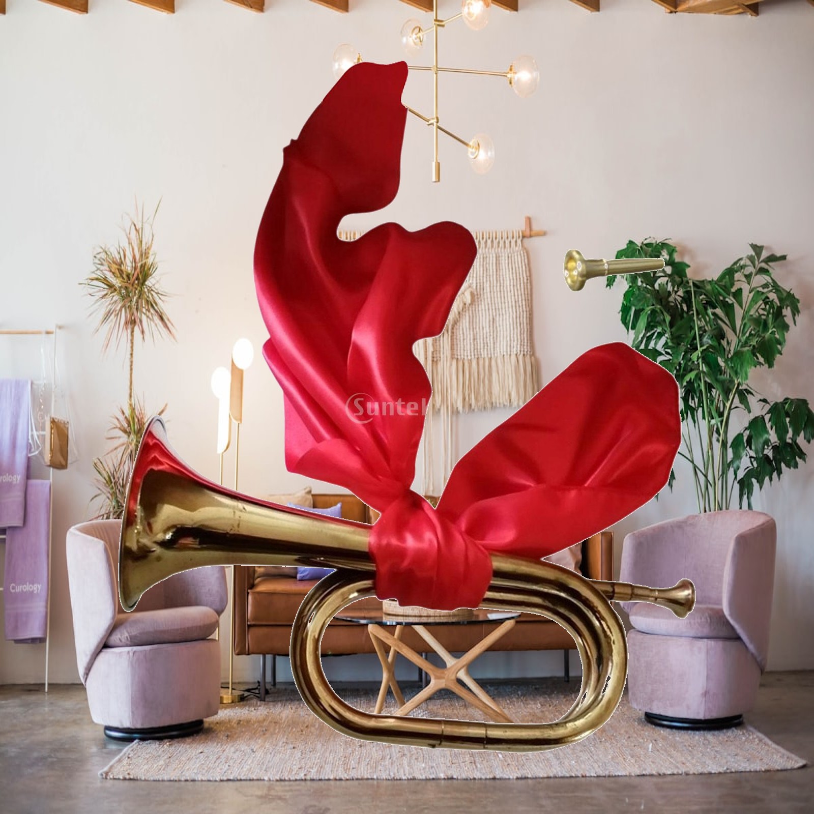 Musical Instrument Bugle - Trompeta de Metal, Instrumento Musical de