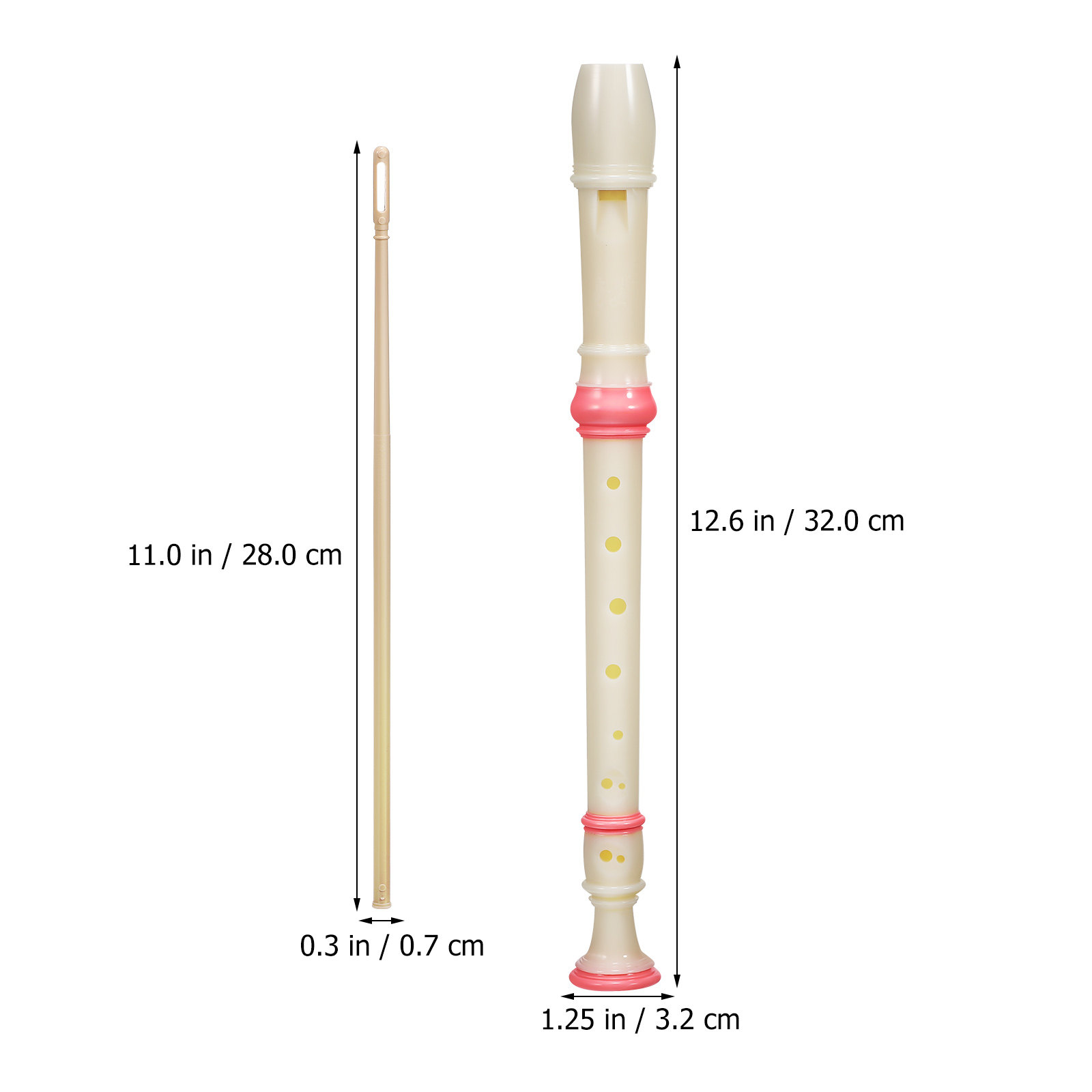 2 flautas de registro soprano  - Soprano Recorder Plastic reseña y precio
